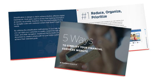 Financial Services Website Guide Book